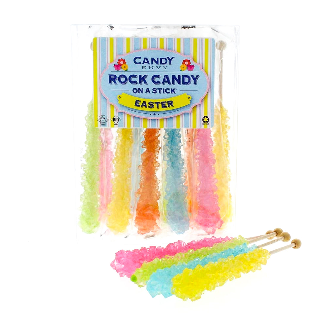 Easter Rock Candy Sugar Sticks