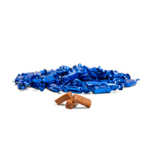 Navy Blue Foil-Wrapped Caramels