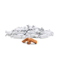 White Foil-Wrapped Caramels