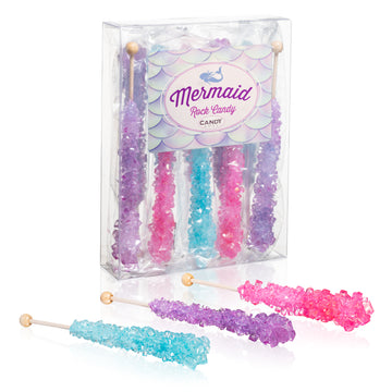 Mermaid Rock Candy Sugar Sticks