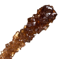 Amber Rock Candy Sugar Sticks - Root Beer Flavor