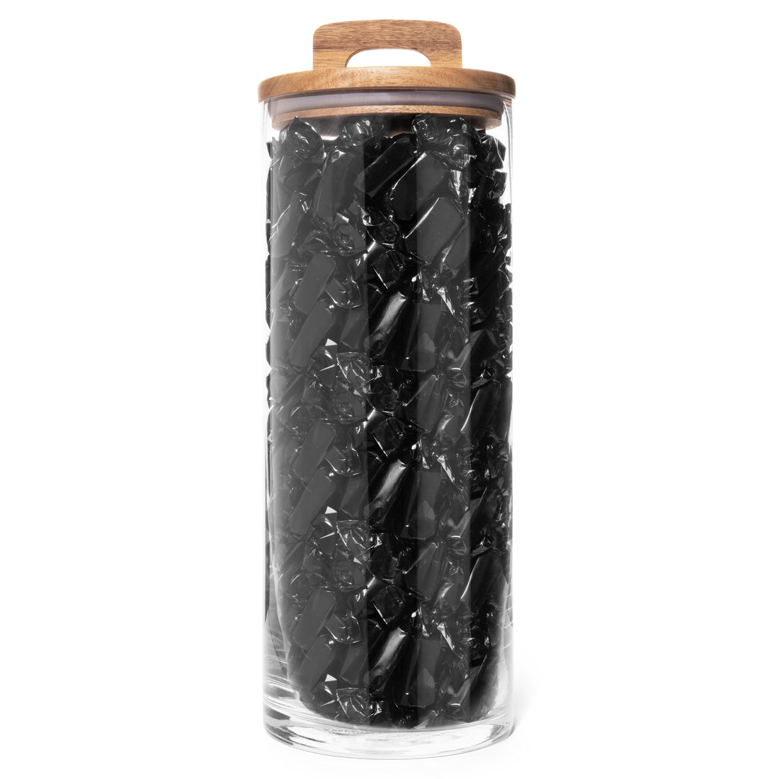Black Foil-Wrapped Caramels