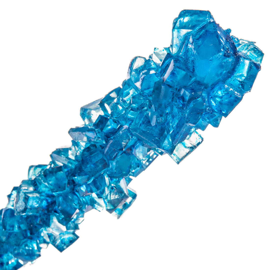 Blue Rock Candy Sugar Sticks - Blue Raspberry Flavor