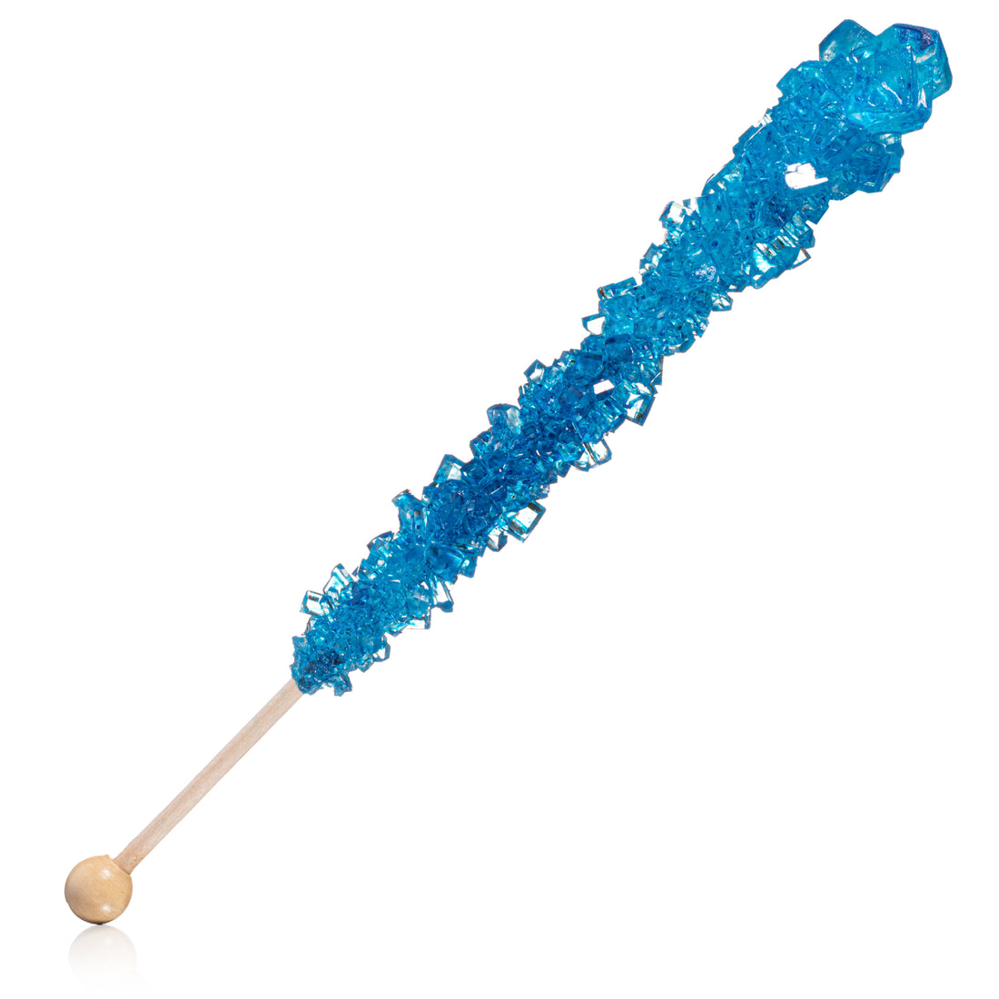 Blue Rock Candy Sugar Sticks - Blue Raspberry Flavor