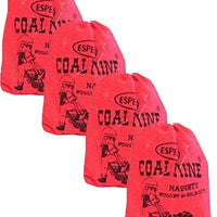 Coal Mine Naughty Black Nugget Gum - 4 Pack