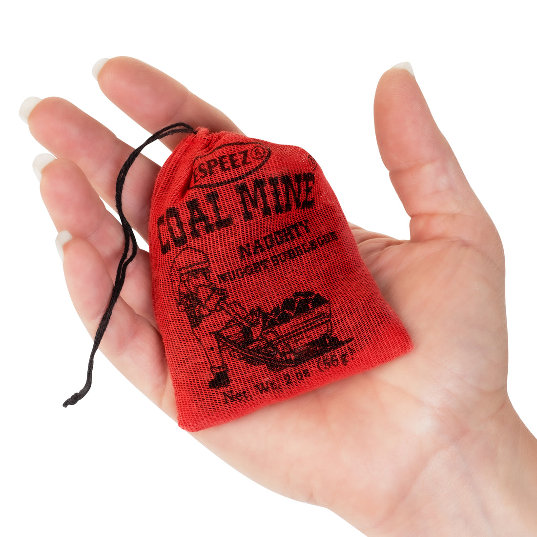 Coal Mine Naughty Black Nugget Gum - 4 Pack