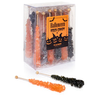 Halloween Rock Candy Sugar Sticks
