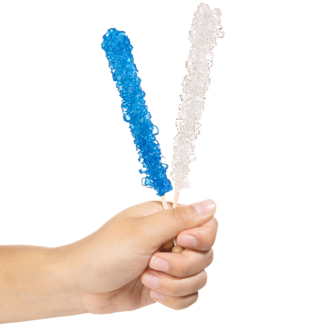 Hanukkah Rock Candy Sugar Sticks