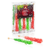 Christmas Rock Candy Sugar Sticks