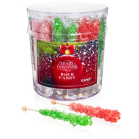 Christmas Rock Candy Sugar Sticks