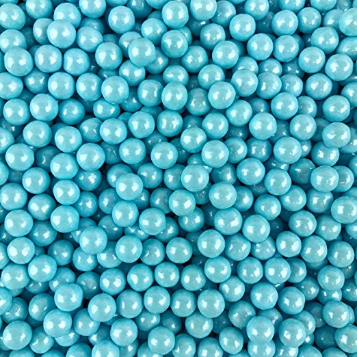 Color It Candy Pearls Shimmer - White 2 lbs