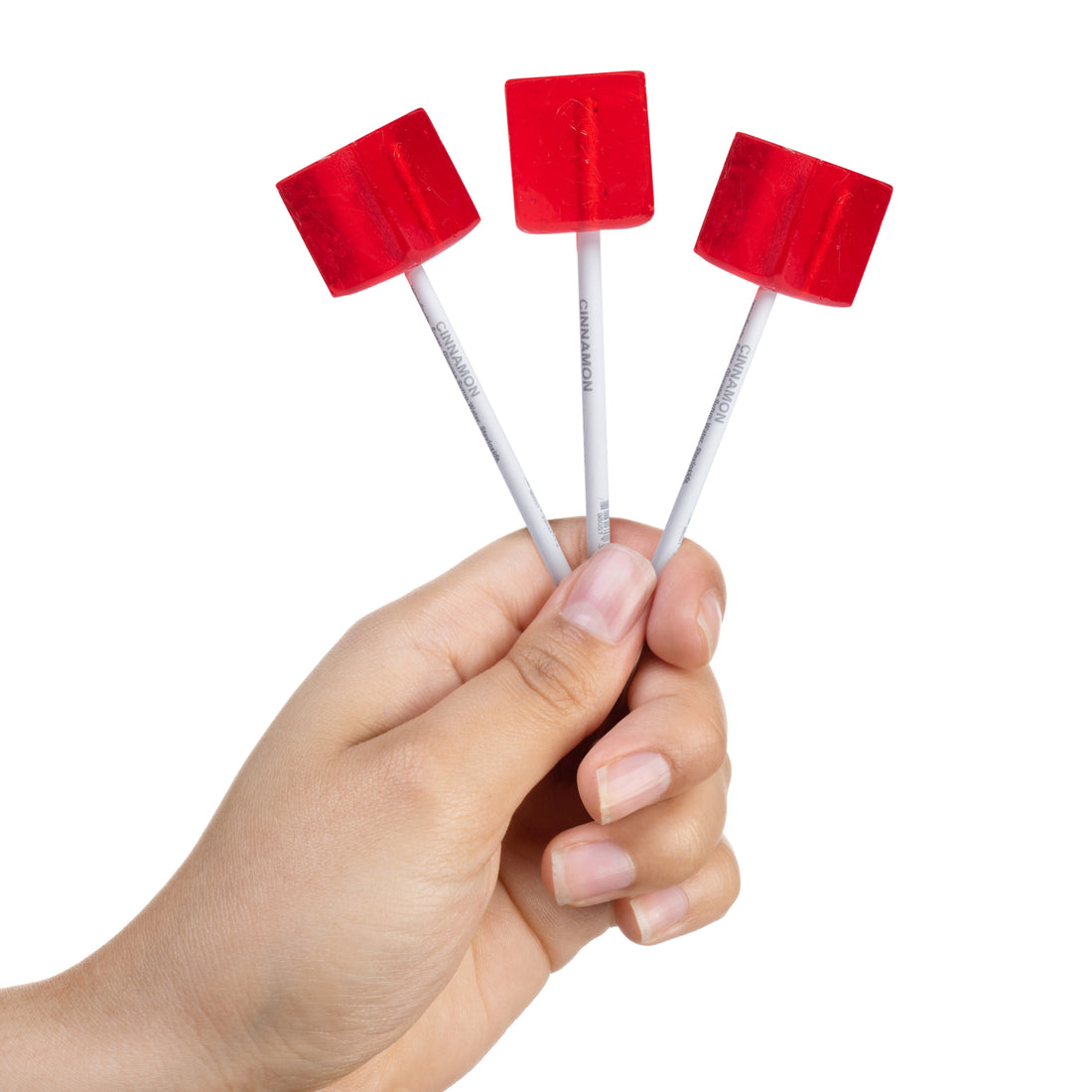 Cinnamon flavored Red Cube Pops - 24 Pack