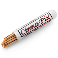 CINNA-PIX Old Fashioned Cinnamon Toothpicks - 5 Tubes