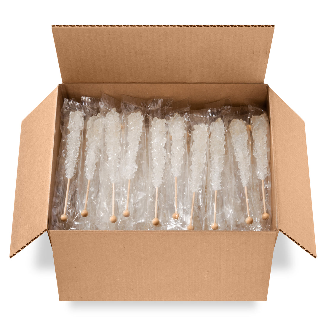 White Rock Candy Sugar Sticks - Original Sugar Flavor