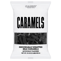 Black Foil-Wrapped Caramels