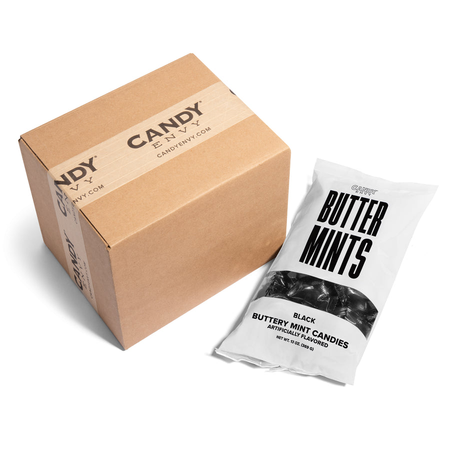Black Wrapper Buttermints