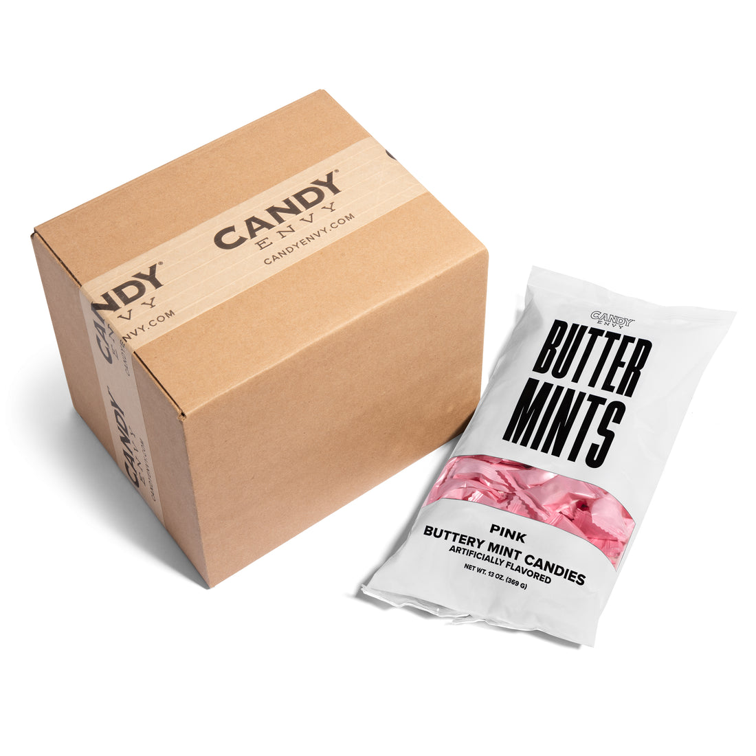 Pink Wrapper Buttermints