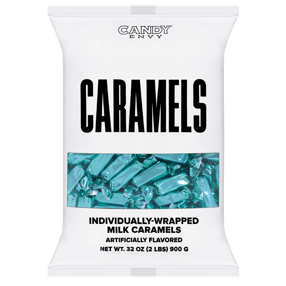 Light Blue Foil-Wrapped Caramels - PREORDER!