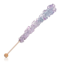 Iridescent Rock Candy Sugar Sticks - Tutti Frutti Flavor