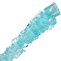 Light Blue Rock Crystal Candy on a Stick Flavored