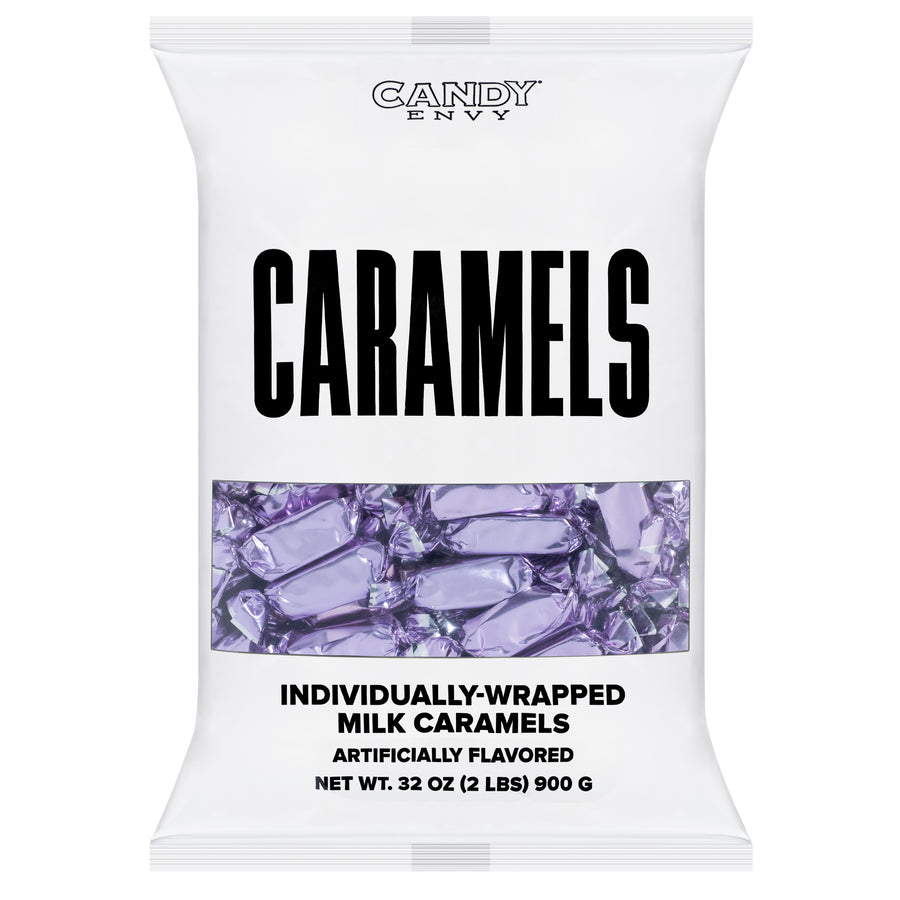 Lilac Foil-Wrapped Caramels