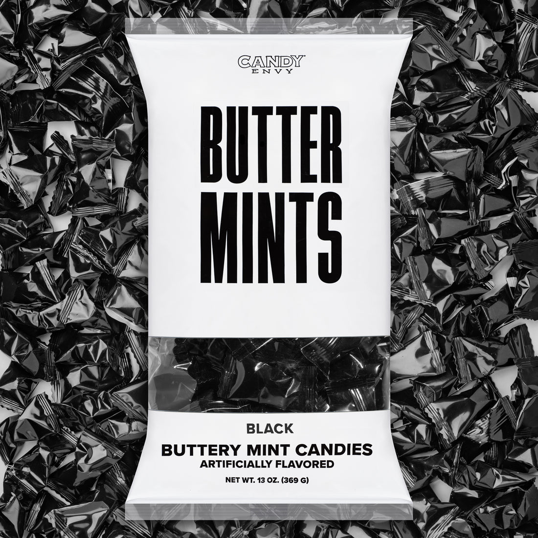 Black Buttermints - 13 oz Bag