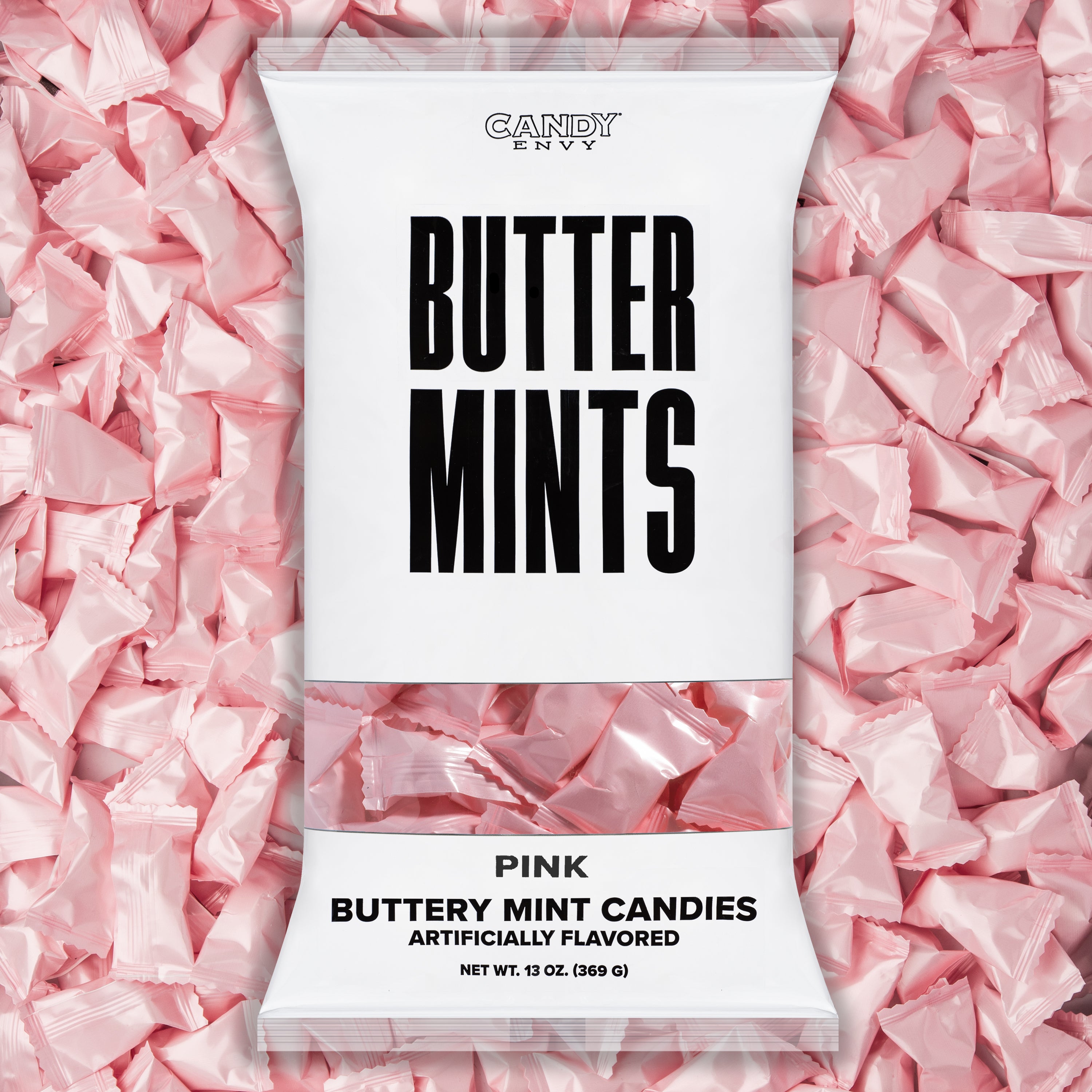 Dinner Mints Individually Wrapped Candy Envy Black Wrapped Buttermints ...