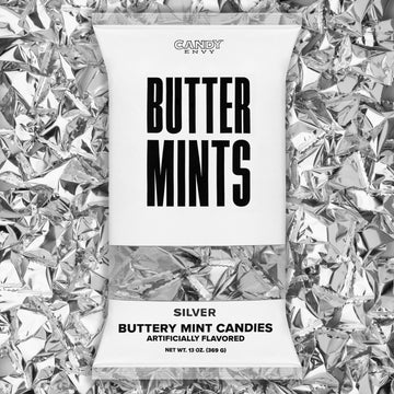 Silver Buttermints, 13 oz Bag