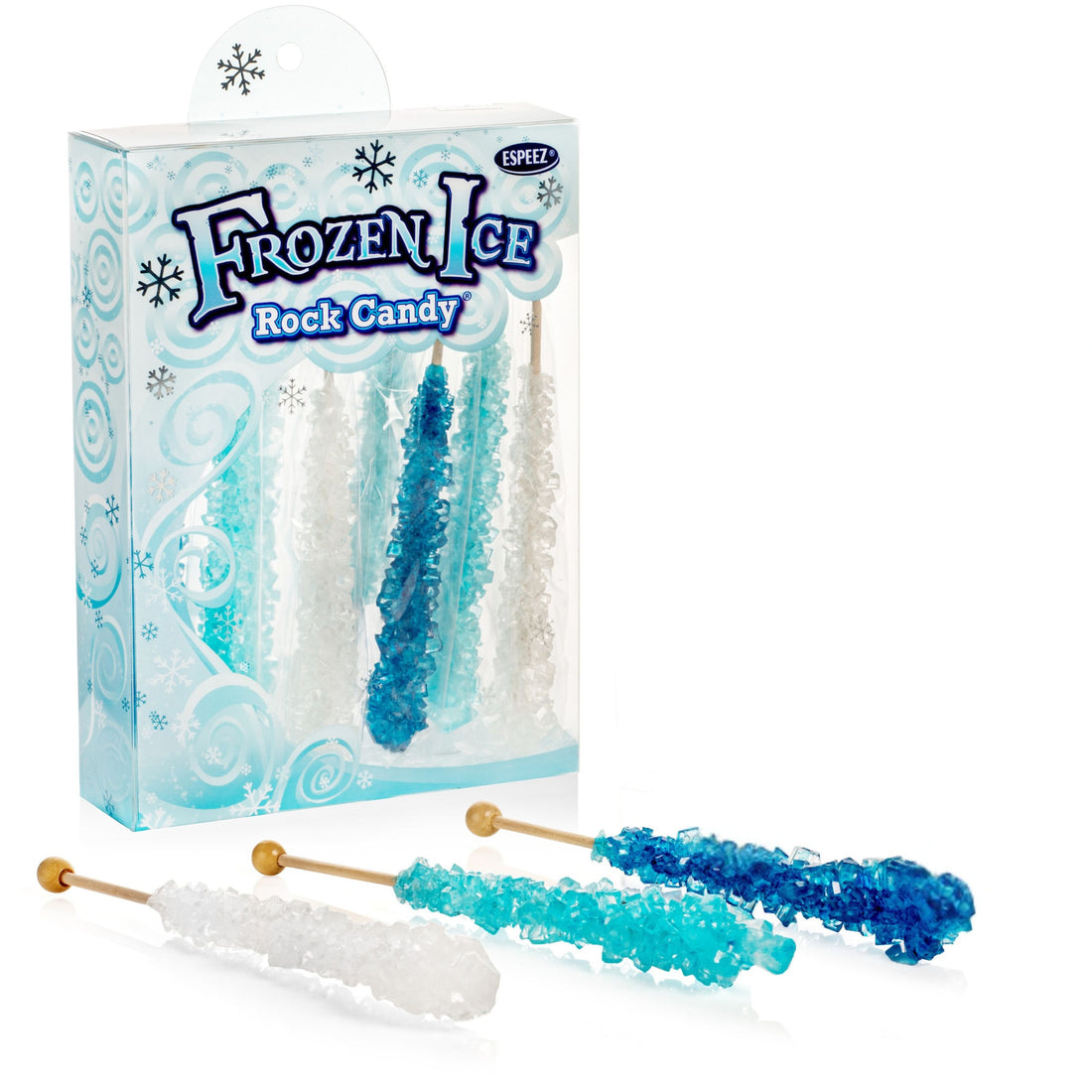 Frozen Ice Rock Candy Sugar Sticks with Wand(s)