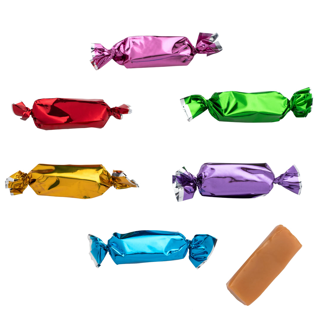 Assorted Foil-Wrapped Caramels