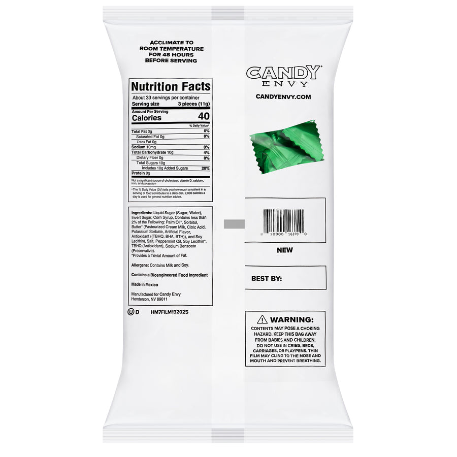 Green Wrapper Buttermints