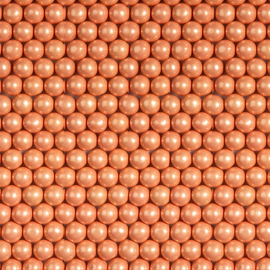 Shimmer Rose Gold 1 inch Round Gumballs