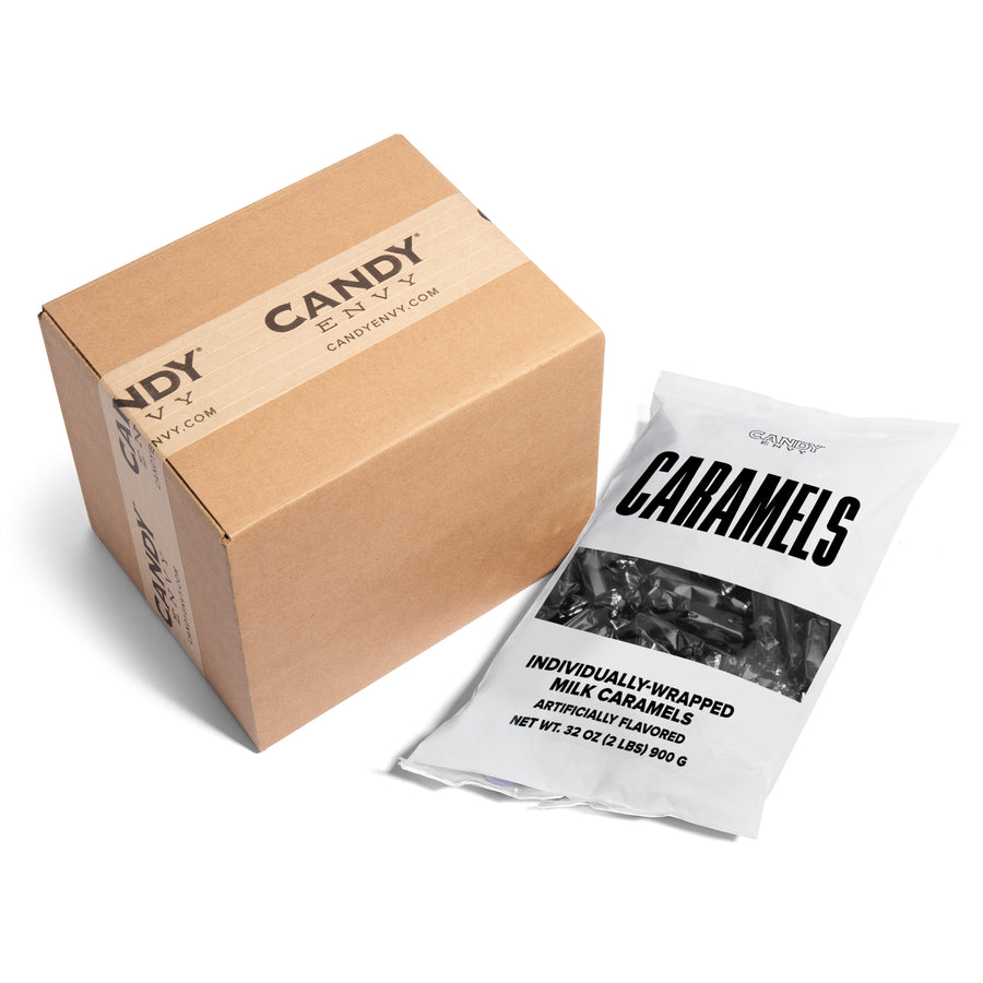Black Foil-Wrapped Caramels