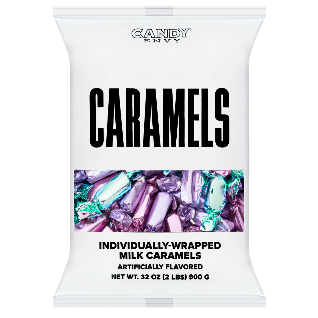 Mermaid Color Foil Wrapped Caramels