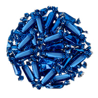 Navy Blue Foil-Wrapped Caramels