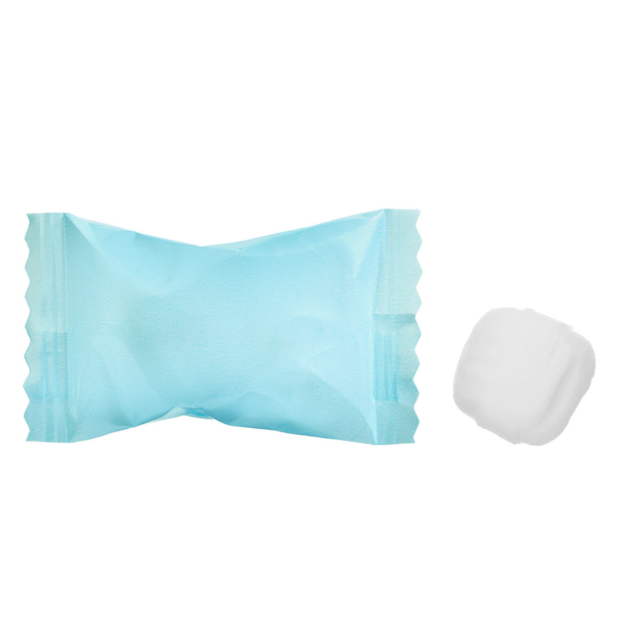 Light Blue Wrapper Buttermints