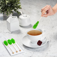 Green Lime Cafe Sugar Crystal Stick for Coffee and Tea Sweetener