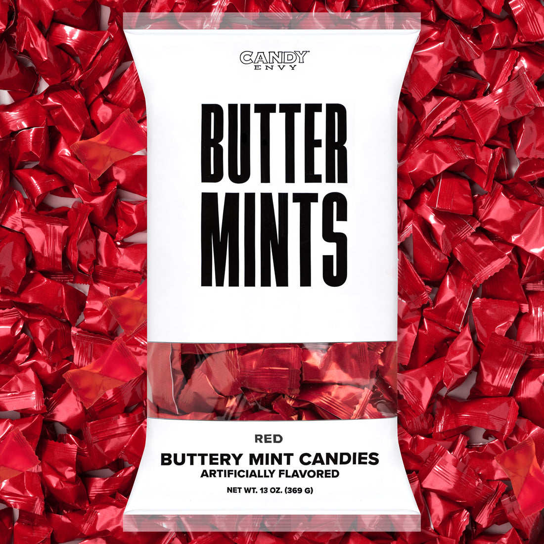 Red Wrapper Buttermints