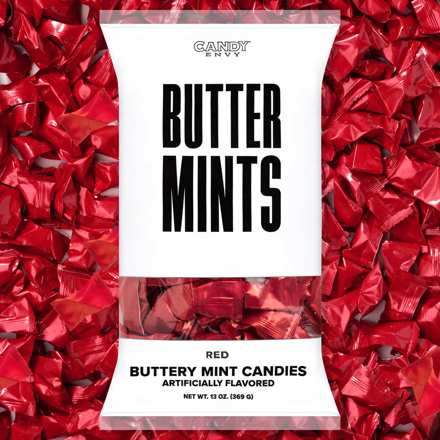 Red Wrapper Buttermints