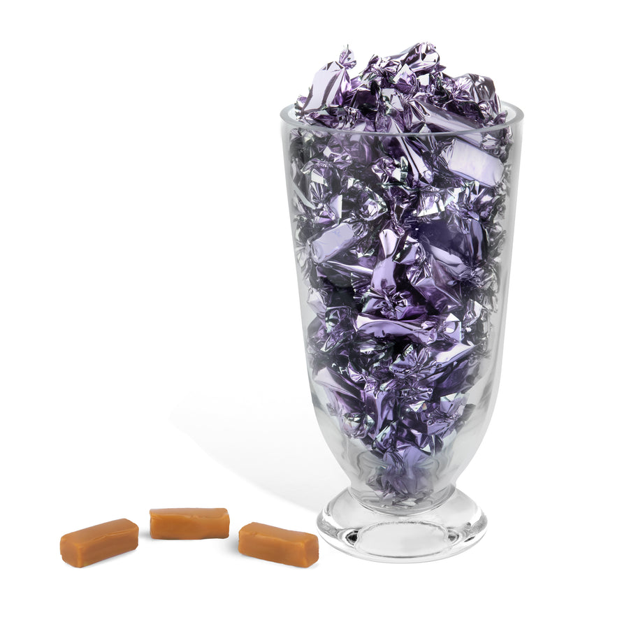 Lilac Foil-Wrapped Caramels