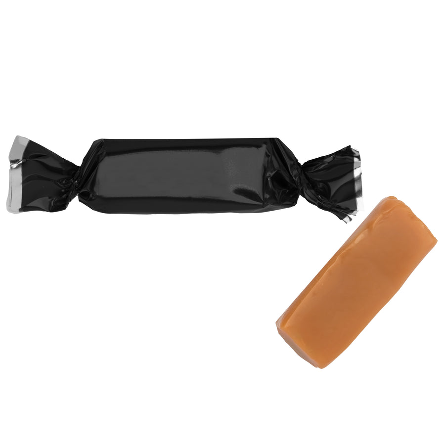 Black Foil-Wrapped Caramels