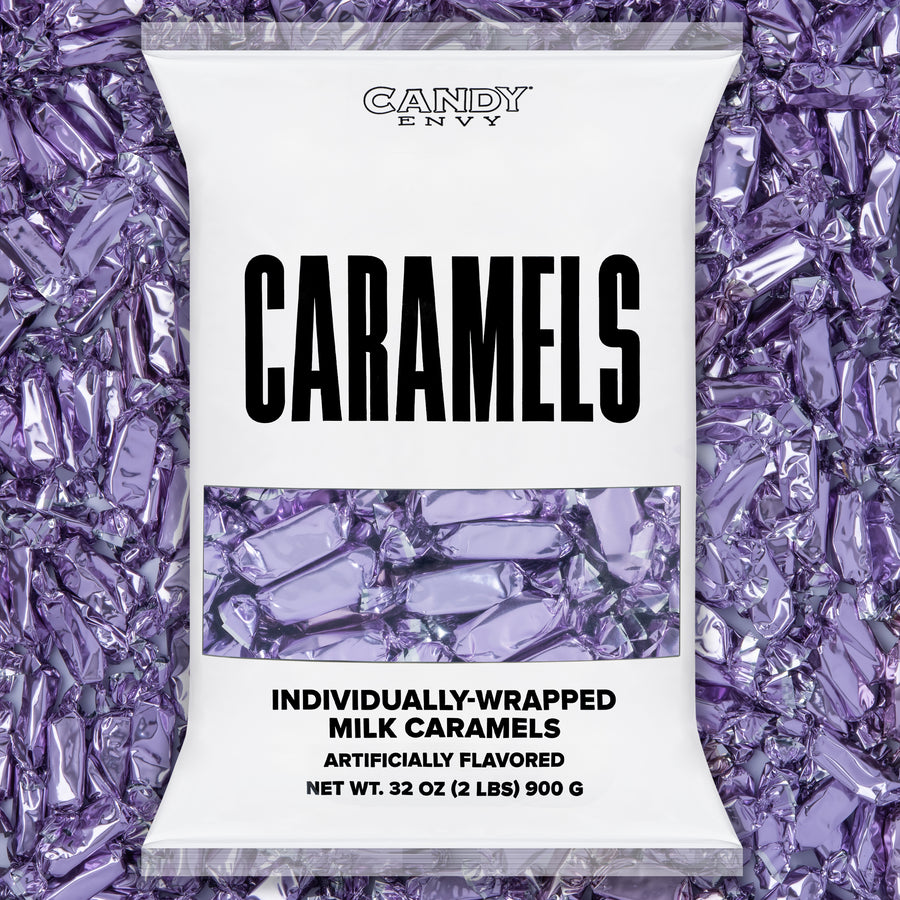 Lilac Foil-Wrapped Caramels