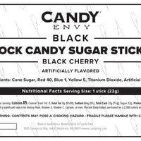 Halloween Rock Candy Sugar Sticks