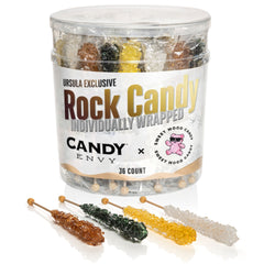 Candy Envy x Sweet Mood –  Down to Earth Rock Candy Sugar Sticks (36 Count)