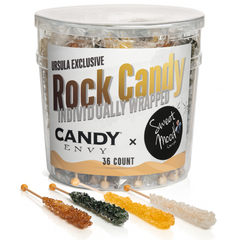 Candy Envy x Sweet Mood –  Down to Earth Rock Candy Sugar Sticks (36 Count)