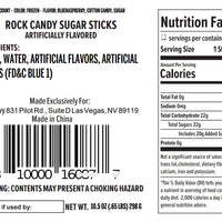 Frozen Ice Rock Candy Sugar Sticks