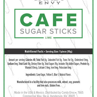 Cafe Sugar Crystal Stick Nutrition Information