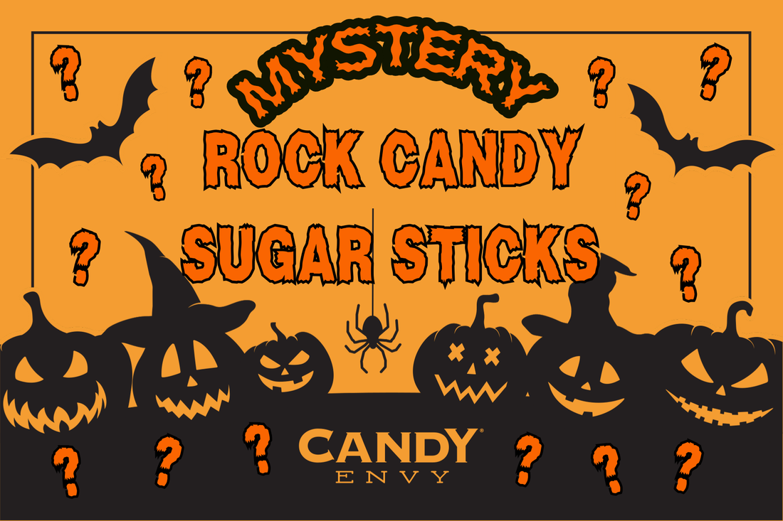Mystery Rock Candy Tubs - 36 Individually Wrapped Sticks