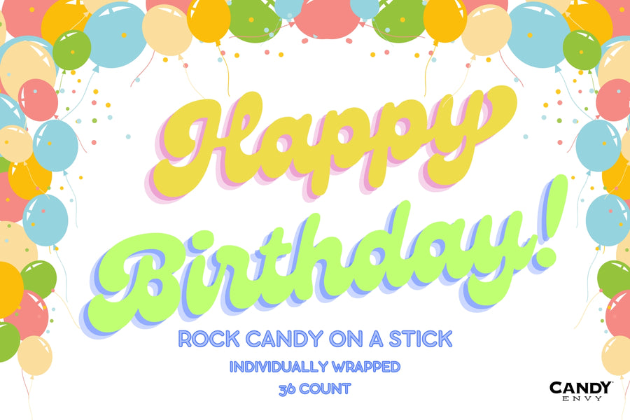 Build-Your-Own Rock Candy Sugar Stick Tub