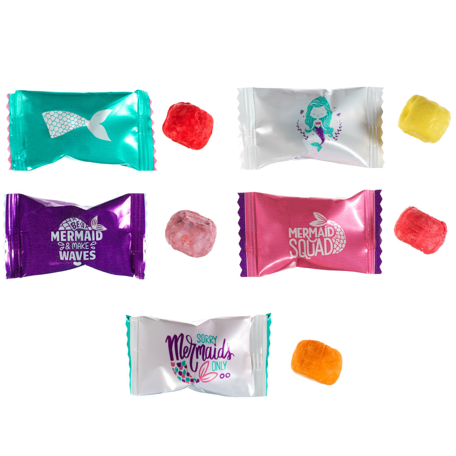 Mermaid-Themed Assorted Fruit-Flavored Soft Sours